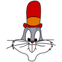 ايقونات لوونى المتنوعة Bugs-Bunny-Gambler-icon