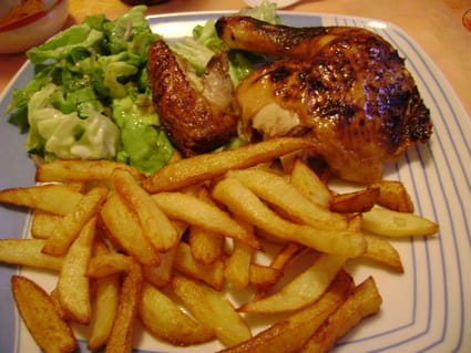 Recette Poulet moutarde-miel et frites belges Poulet-moutarde-miel-et-frites-belges