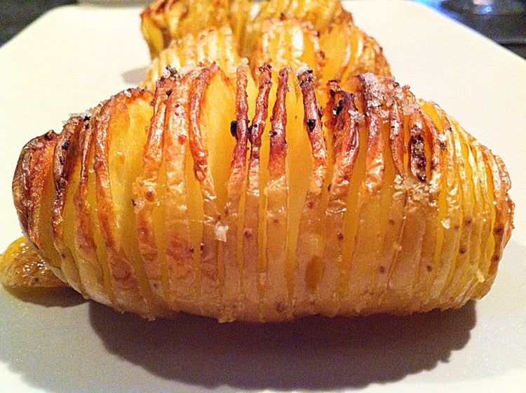 Petit repas pour votre amoureux. Pomme-de-terre-suedoise