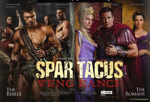 Masasumi Kakizaki, Bestiarius Spartacus-vengeance-serie-creee-en-2010-avec-liam-mcintyre-