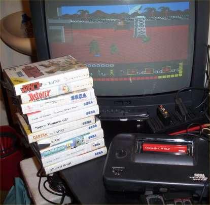 SEGA MASTER SYSTEM 2 + 10 jeux Sms10j