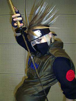 Cosplay de Naruto . Cosplay-kakashi