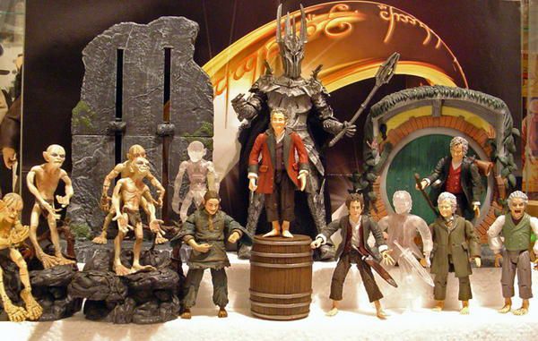 Figurines Toybiz Bilbo-gollum-toybiz