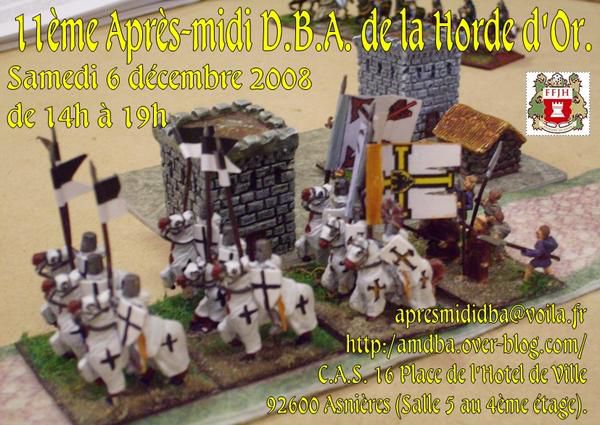 La 11me Aprs-Midi DBA de la Horde d'Or le 6 dcembre 2008 11-AMDBA