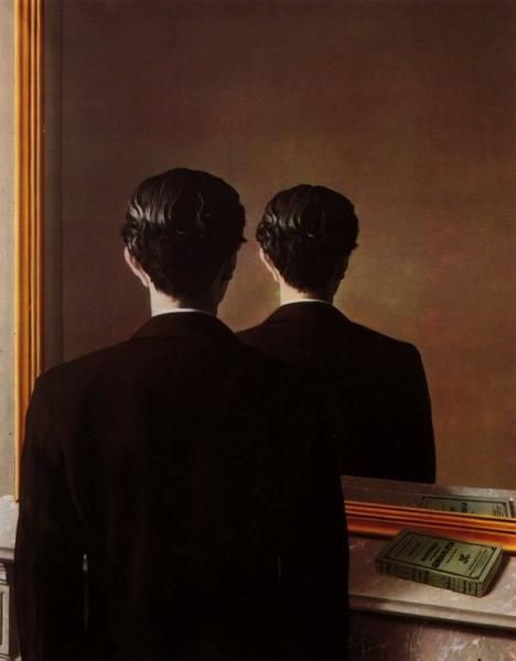 le THEME du REFLET et du MIROIR - Page 2 Magritte-miroir