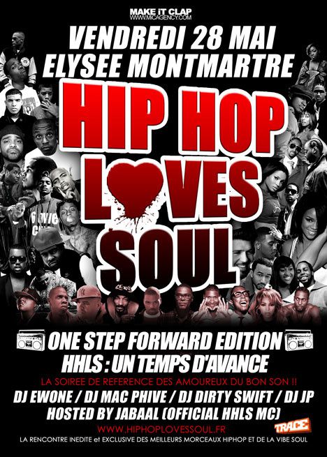 | Hip Hop Loves Soul | Ven 28 Mai @ Elysee Montmartre | Flyrectoweb