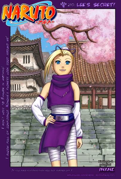 Le clan Yamanaka. Ino-1