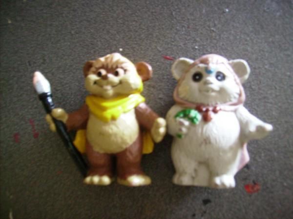 [STAR WARS] LES EWOKS Ewok Peluches, figurines KENNER VULLI Ewook