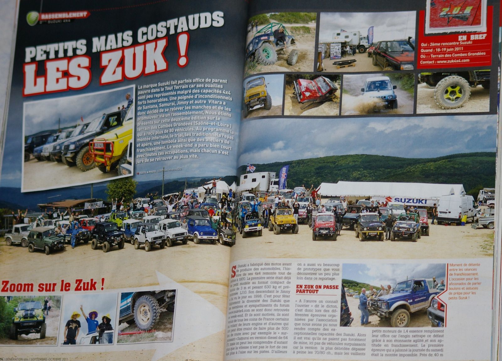 Le Zuk day's dans la presse G4x42