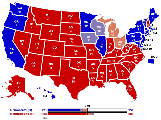 Hillary Clinton...la gaffe Electoral-mapblog2-1