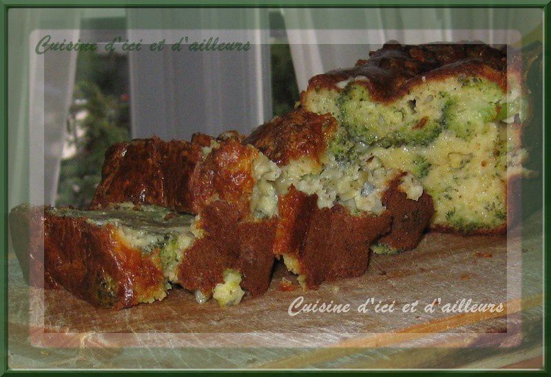 Cake Brocolis/Roquefort Photo-3129