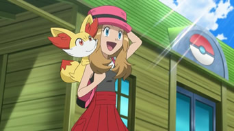 [ROSA] Distribution du Feunnec de Serena ! EP809_Fennekin_junto_a_Serena