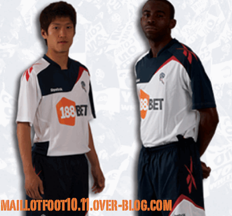 Bolton Wanderers Reebok Home Kit 11/12 Jk