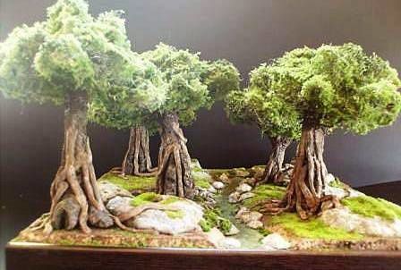 Dioramas del Señor de los Anillos Bosque1