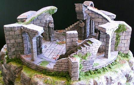 Dioramas del Señor de los Anillos Cima1