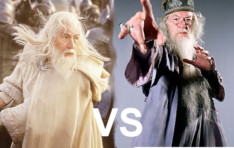 Melhor propaganda ever Gandalfvsdumbledore