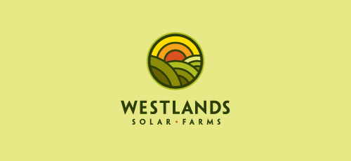 Những mẫu thiết kế logo mới lạ và sáng tạo #1 15-westlands-solar-farms