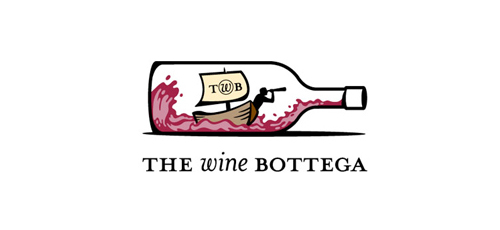 Những mẫu thiết kế logo mới lạ và sáng tạo #1 20-wine-bottega