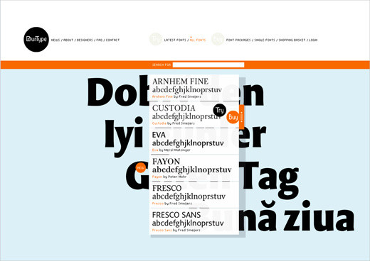 Các xu hướng thiết kế web trong năm 2010 Ourtype