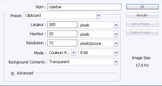 [Tuto Photoshop] Faire une Userbar Nouveau
