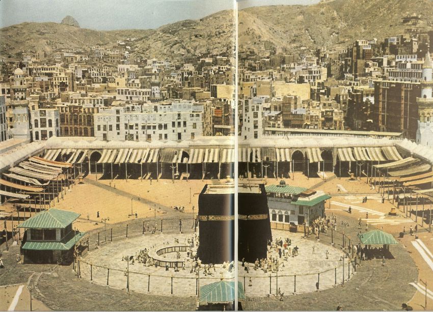 25 PHOTOS ÉTONNANTES DE HAJJ 1953 Masjid-haram