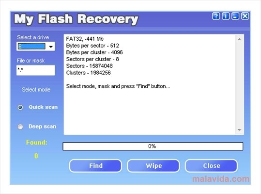 	 البرنامج الذي يصلح و يسترجع الملفات المحذوفة من USB انه My-Flash-Recovery-v2.1 مميز  My-flash-recovery-4735-1