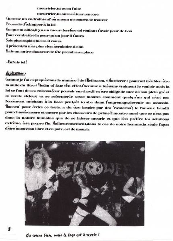 Hellozine N°3 Janvier 1997 34150250