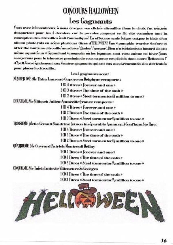 Hellozine N°3 Janvier 1997 34155508