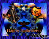 Happy Halloween To All My Blingee Friends!