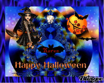 Happy Halloween To All My Blingee Friends!