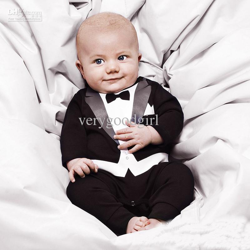  = أزيــــآآآء للأولآد الصغــار ,, جنـــــــآآآن = 2012-fashion-baby-boy-terry-gentleman-white