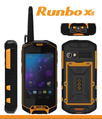 Mobile Android durci avec logiciel TwoNav Runbo-x5-rugged-smartphone-with-4-3-touch