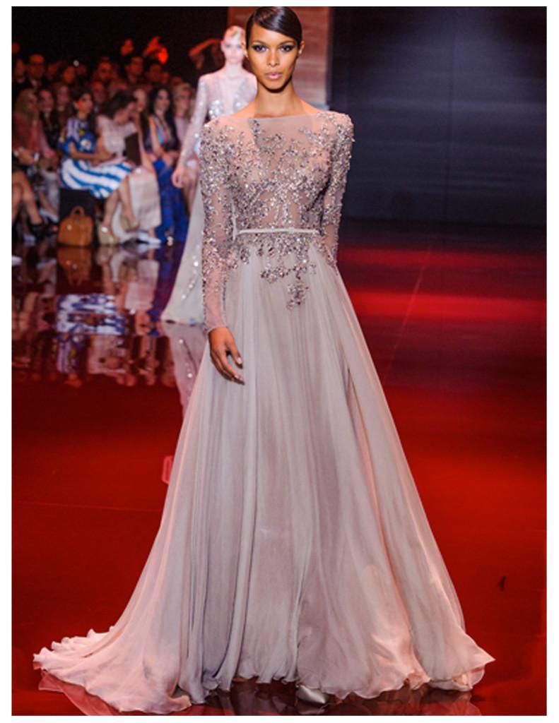 UPDATE ĐẦM DẠ HỘI (EVENING GOWN) ĐẸP - Page 2 2014-elie-saab-evening-gowns-beaded-appliques