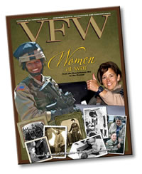 Free VFW Magazine  WomenAtWarCover