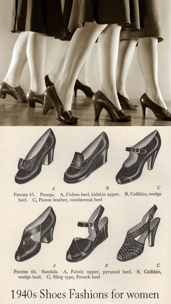 Vianne Merle 1940s-womens-shoe-fashions