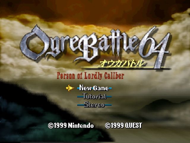 Ogre Battle 64: Person of Lordly Caliber (N64) Ogbt64009