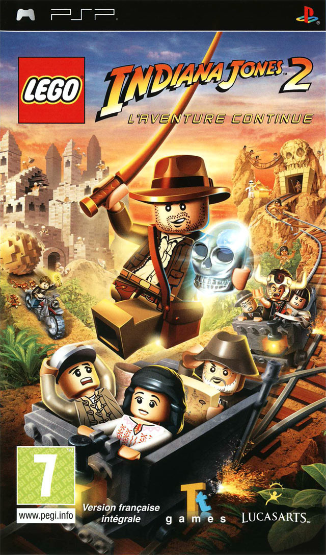 Lego Indiana Jones 2 : L'Aventure Continue PSP Jaquette-lego-indiana-jones-2-l-aventure-continue-playstation-portable-psp-cover-avant-g