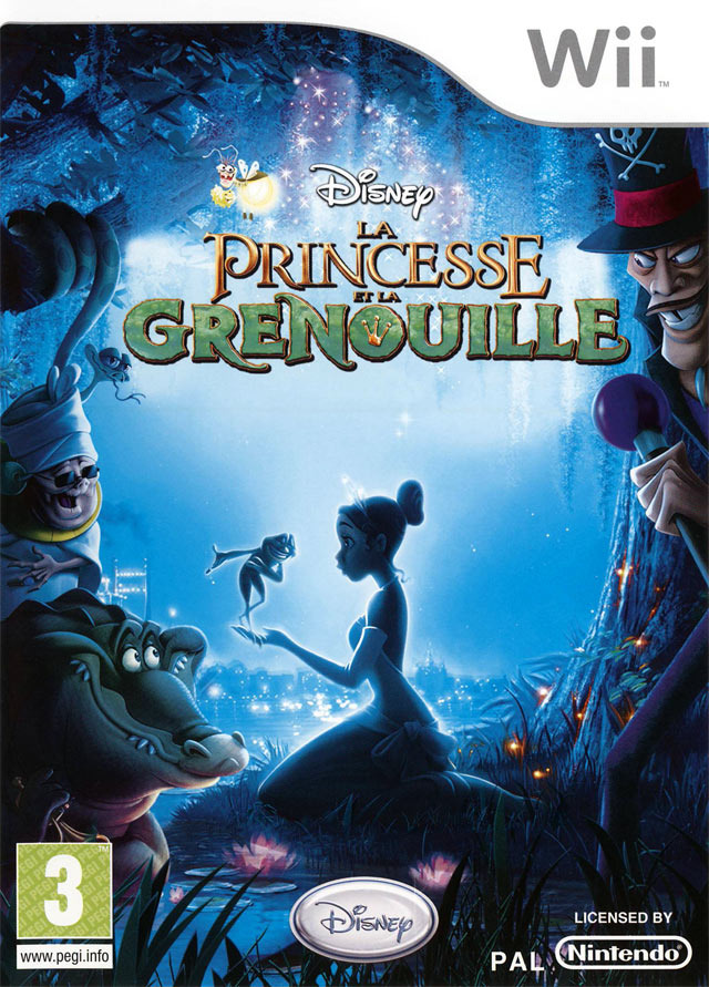 La Princesse et la Grenouille [Walt Disney - 2009] - Page 19 Jaquette-la-princesse-et-la-grenouille-wii-cover-avant-g