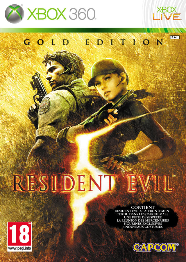 احضرت لكم اليوم لعبة الرعب المشوقة و الممتعة Resident Evil 5 : Gold Edition على المميز XBOX 360 Jaquette-resident-evil-5-gold-edition-xbox-360-cover-avant-g