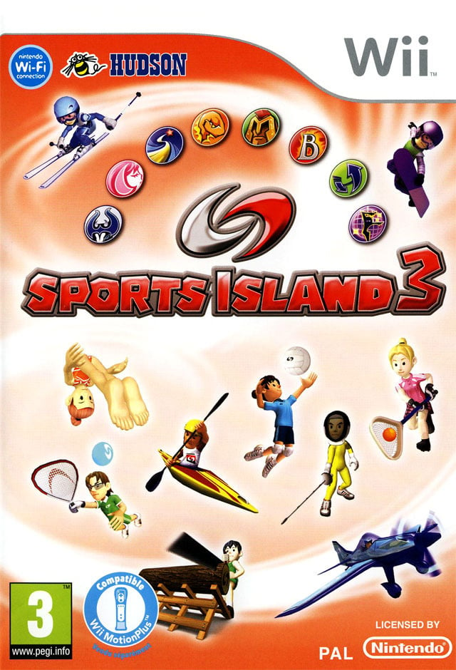 Sports Island 3 Jaquette-sports-island-3-wii-cover-avant-g