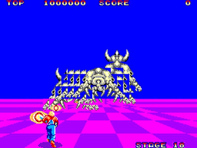 Space Harrier I et II (Arcade et autre) Sphams007