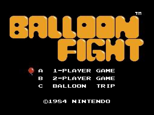 [NES] Balloon Fight Bafins001