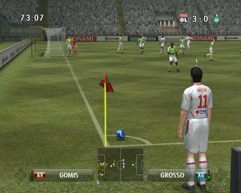 سلسلة لعبة كرة القدم العالمية PES / Pro Evolution Soccer نسخ ريباك بأقل الأحجام تحميل مباشر على اكثر من سيرفر Pes8pc015