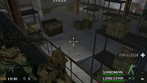 voici des image du tres attendu socom sur psp ! Socopp026