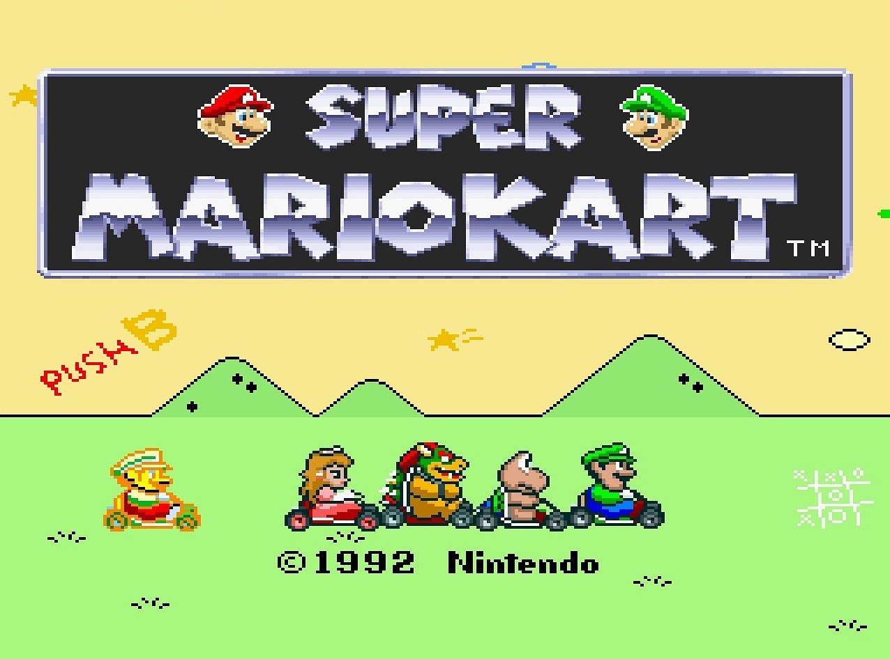 [SNES] Super Mario Kart  Makasn021