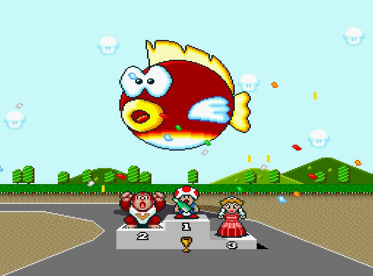 [SNES] Super Mario Kart  Makasn058