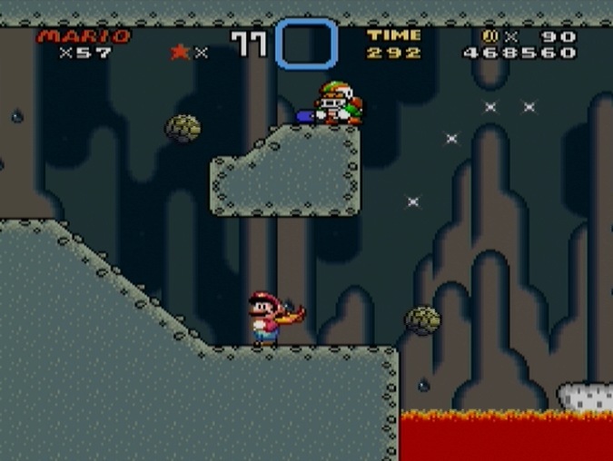 أفضل لعبة super mario world بحجم 1 ميغا فقط Super-mario-world-super-nintendo-snes-096