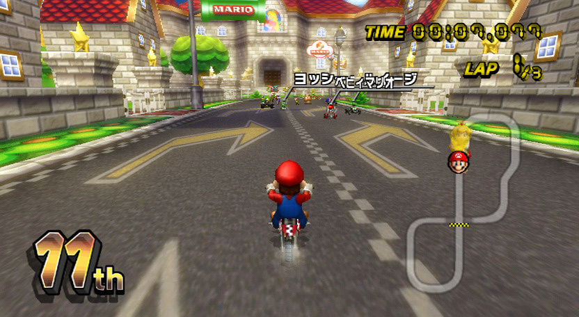 Le wifi sur mario kart wii. Mkwiwi016