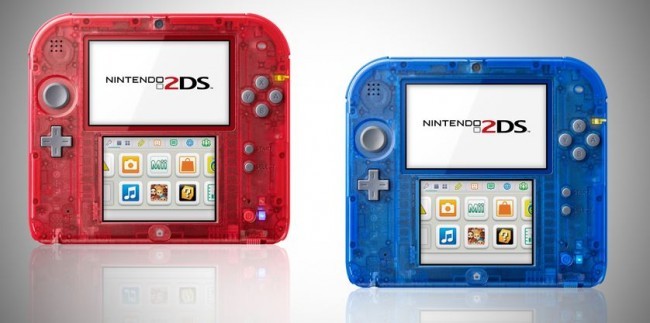 [Console] Deux nouvelles consoles aux couleurs de Pokémon ROSA  Nintendo-2ds-transparente