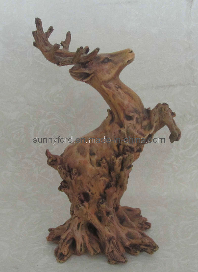 صور عجيبة ...... Antique-Resin-Deer-Sculpture-Decoration-SFR1581-